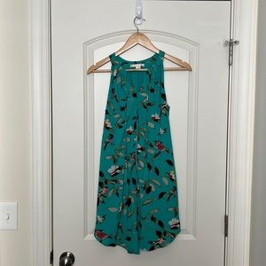 Mini dress XS bird print